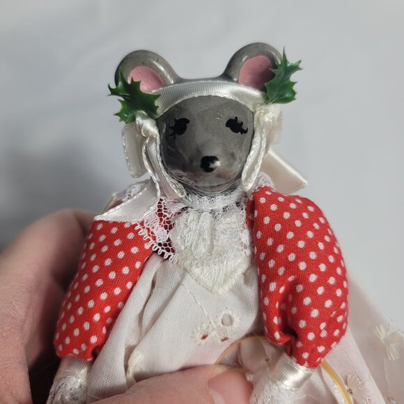1983 Just Ducky "Anise of Spice Mice" by Carol Porcelain Mouse Doll NEW - Picture 9 of 16